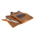 Set Asador de Cuero de Búfalo