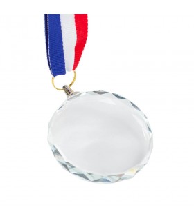 medalla de cristal