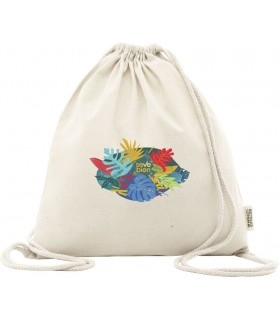 Bolsa mochila de algodón