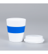 Mug Express WHITE con Banda de Silicona