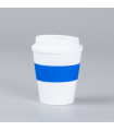 Mug Express WHITE con Banda de Silicona